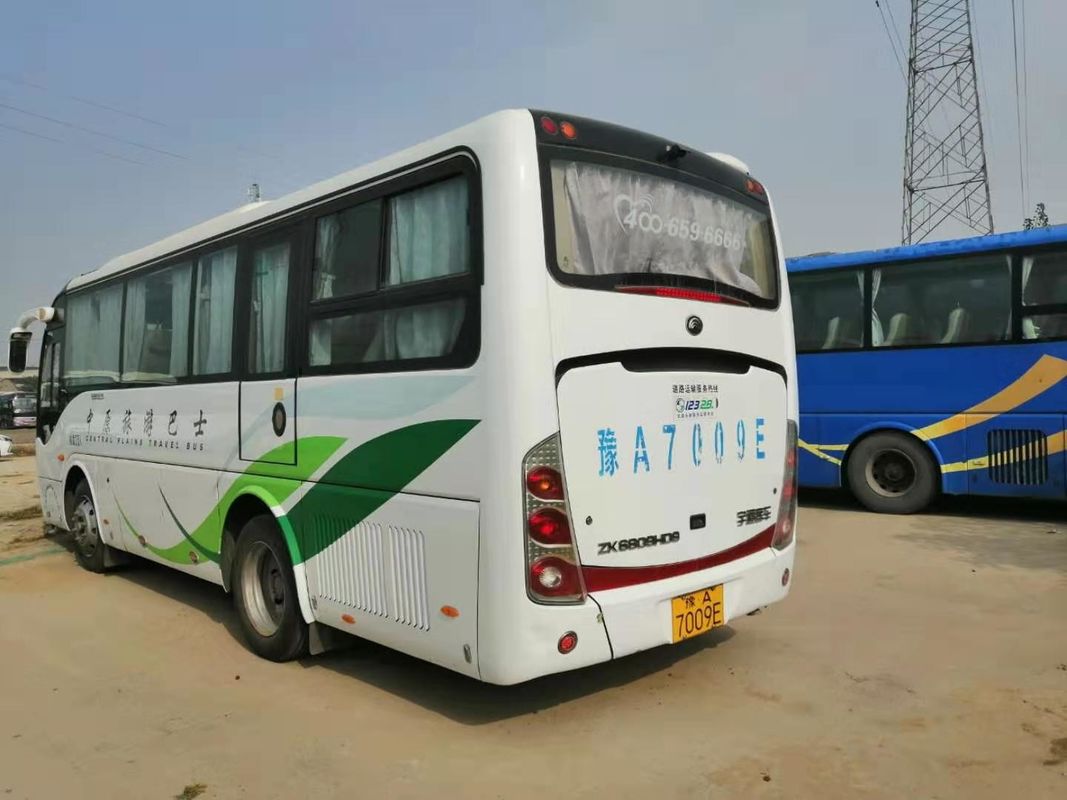 ZK6908 মডেলের ডিজেল জ্বালানি ব্যবহৃত ইউটং বাস 2015 সালের 39 আসনের ঐচ্ছিক রঙ