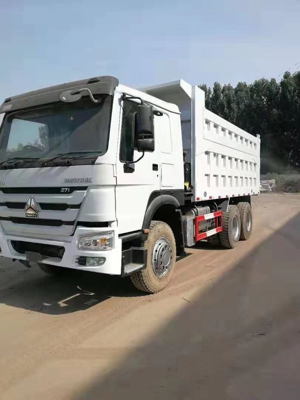 ZZ3317N3867 ডাম্প হ্যান্ড ড্রাইভ সহ ব্যবহৃত ডাম্প ট্রাক 8 * 4 12 টায়ার টিপার ট্রাক