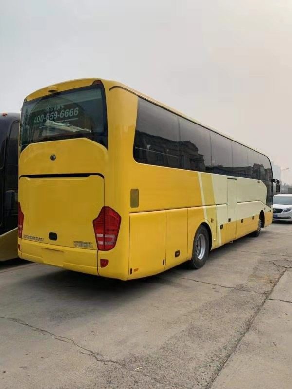 2014 বছর 53 আসন লাক্সারি ইউটং বাস ZK6122 মডেল দ্বিতীয় হাত ভ্রমণ বাস