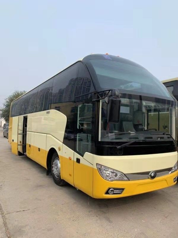 2014 বছর 53 আসন লাক্সারি ইউটং বাস ZK6122 মডেল দ্বিতীয় হাত ভ্রমণ বাস