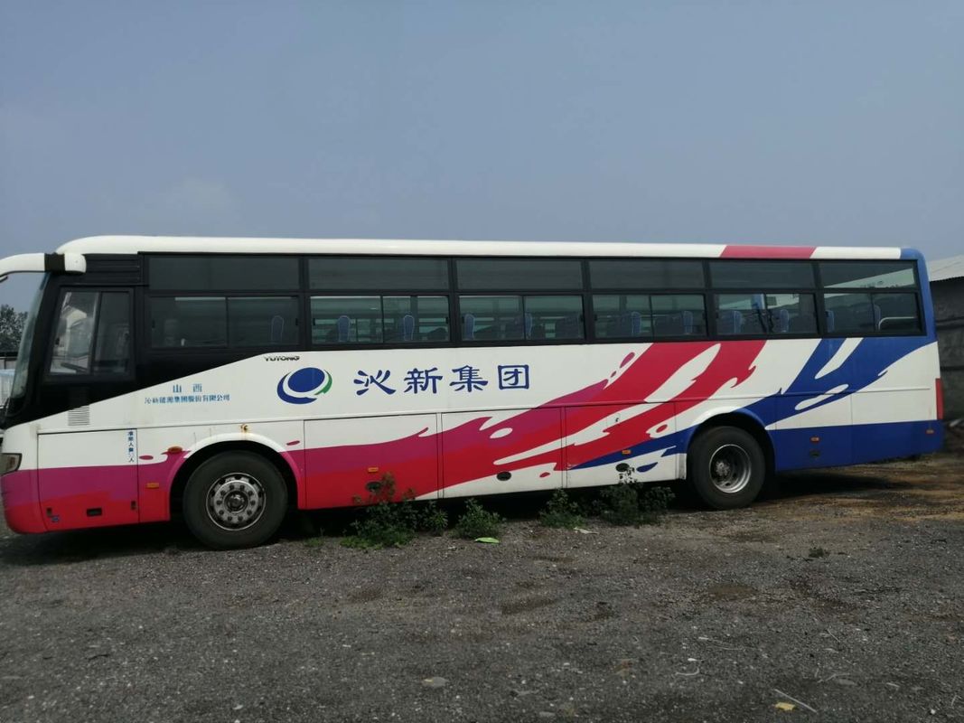 ব্যবহৃত ইউটং বাস ZK-6112D 53 আসন 110km/H ব্যবহৃত কোচ বাসের সামনের ইঞ্জিন