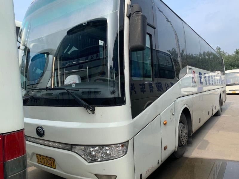 2010 সালের ডিজেল Yutong ZK6122 51 সিট RHD ব্যবহৃত ট্রাভেল বাস লাক্সারি ইন্টেরিয়র