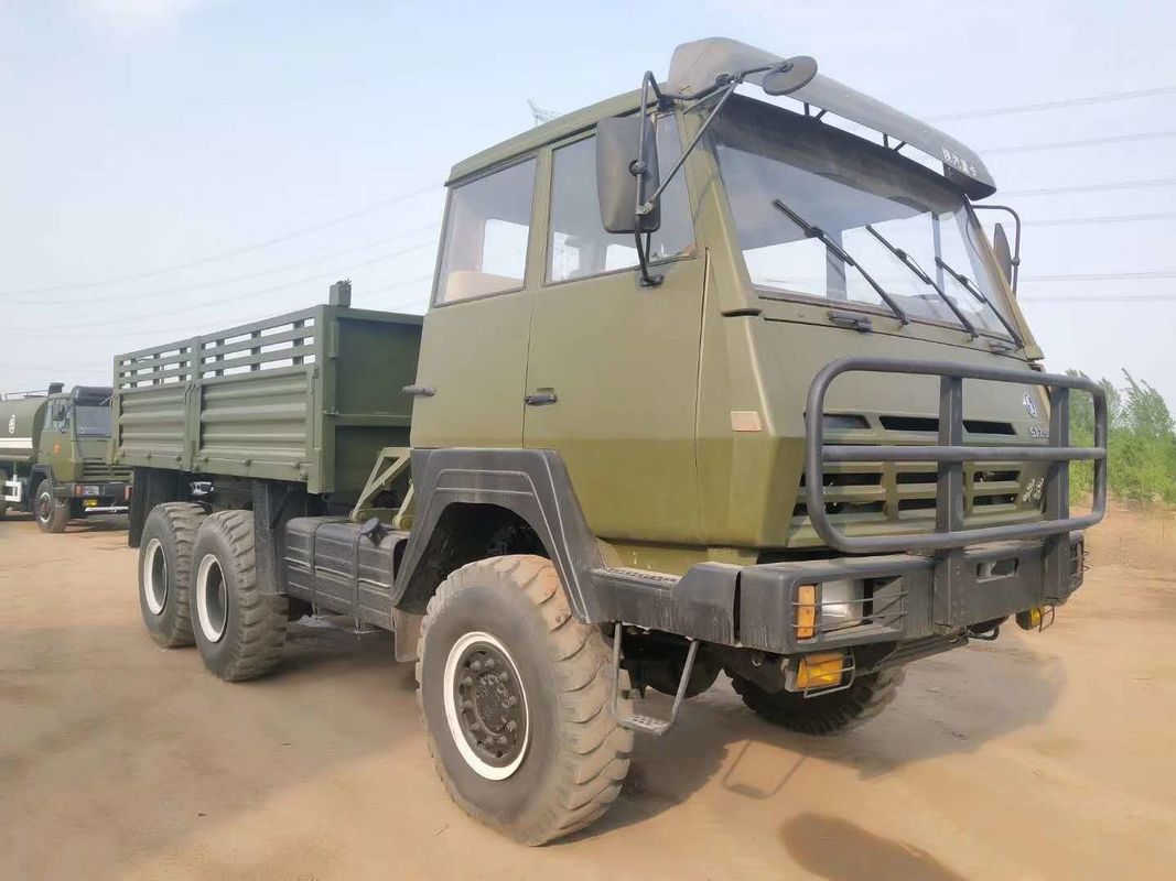 বিশেষ বাণিজ্যিক ব্যবহার অফ রোড ব্যবহৃত 280HP 6x6 আর্মি কার্গো ট্রাক Shacman 2190 সংস্কার করা হয়েছে