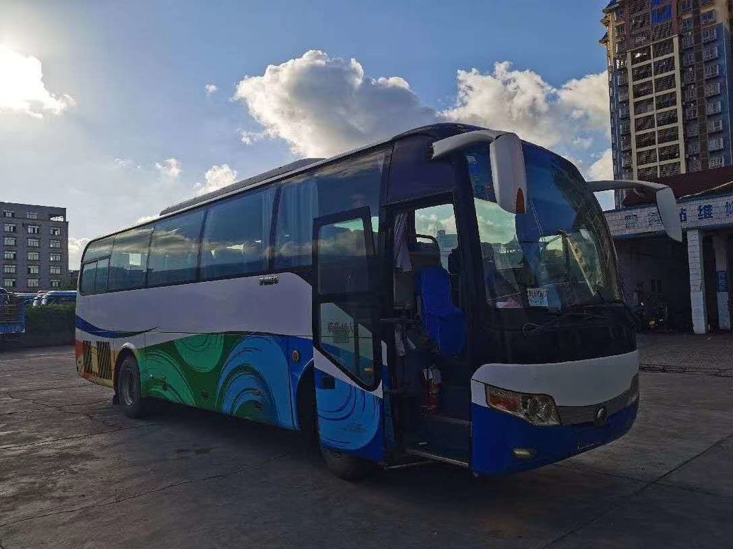 100km / H 180kw 45 আসন Zk6107 2 য় হাত ইউটং বাস ব্যবহৃত ইউটং বাস এসি সহ ভাল অবস্থা