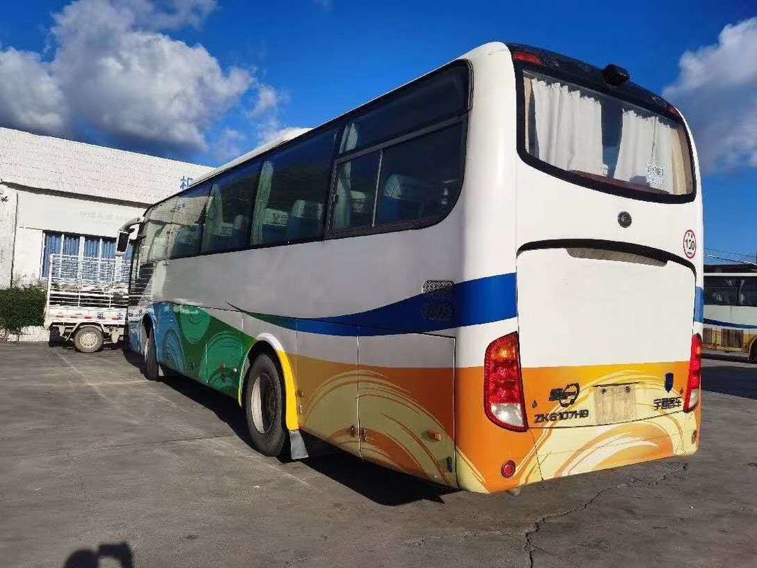 100km / H 180kw 45 আসন Zk6107 2 য় হাত ইউটং বাস ব্যবহৃত ইউটং বাস এসি সহ ভাল অবস্থা