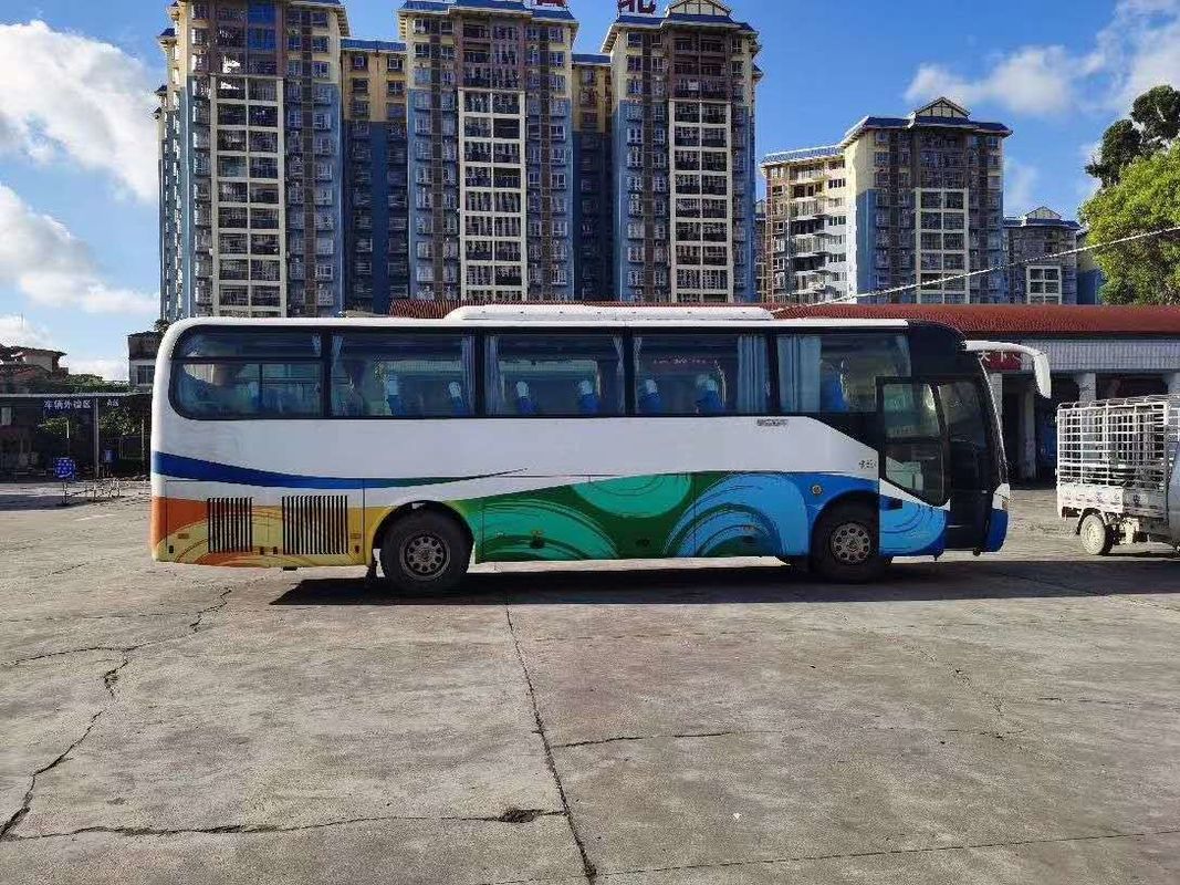 100km / H 180kw 45 আসন Zk6107 2 য় হাত ইউটং বাস ব্যবহৃত ইউটং বাস এসি সহ ভাল অবস্থা