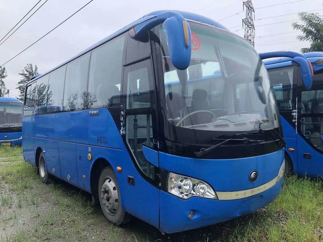 ডিজেল তেল যাত্রী Zk6808 33 আসন ব্যবহৃত Yutong বাস YC. ইঞ্জিন 147kw EURO III
