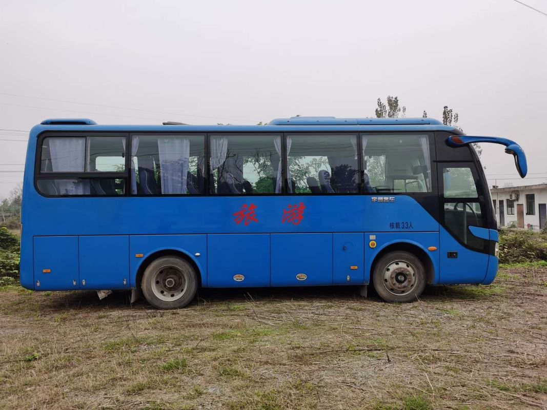 ডিজেল তেল যাত্রী Zk6808 33 আসন ব্যবহৃত Yutong বাস YC. ইঞ্জিন 147kw EURO III
