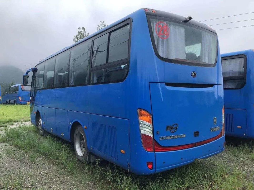 ডিজেল তেল যাত্রী Zk6808 33 আসন ব্যবহৃত Yutong বাস YC. ইঞ্জিন 147kw EURO III
