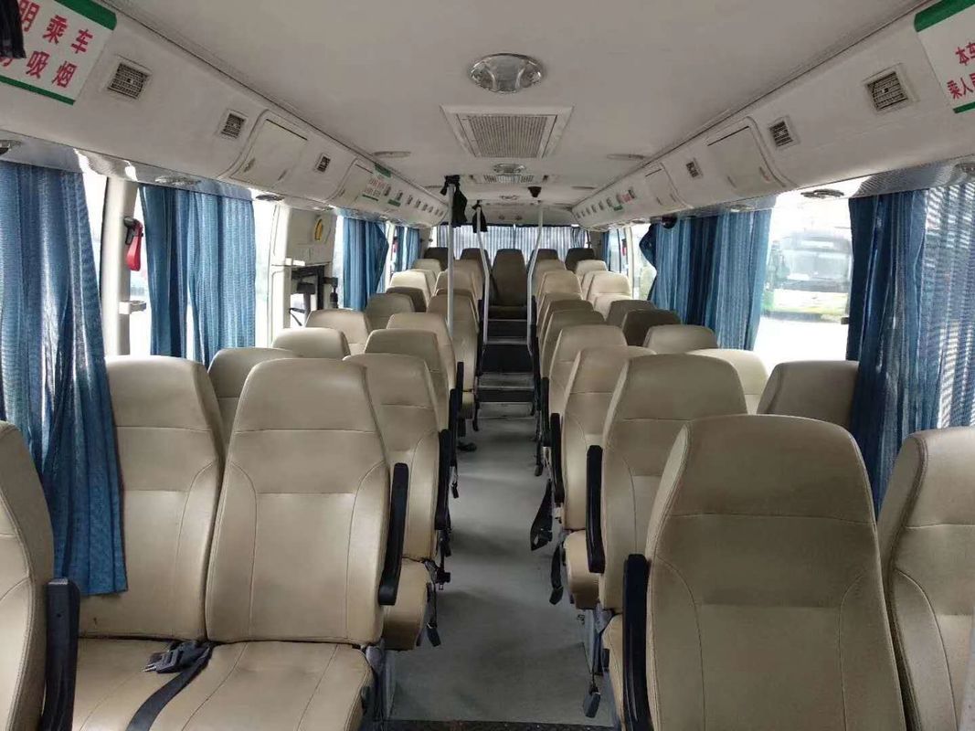 ZK6116HF 228kw 51 আসন ব্যবহৃত ইউটং বাস যাত্রীবাহী বাস বিলাসবহুল আসন কম কিলোমিটার নগ্ন প্যাকিং LHD