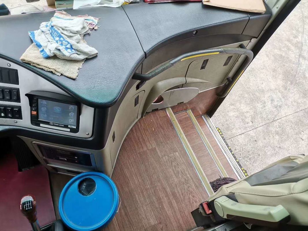ZK6116HF 228kw 51 আসন ব্যবহৃত ইউটং বাস যাত্রীবাহী বাস বিলাসবহুল আসন কম কিলোমিটার নগ্ন প্যাকিং LHD