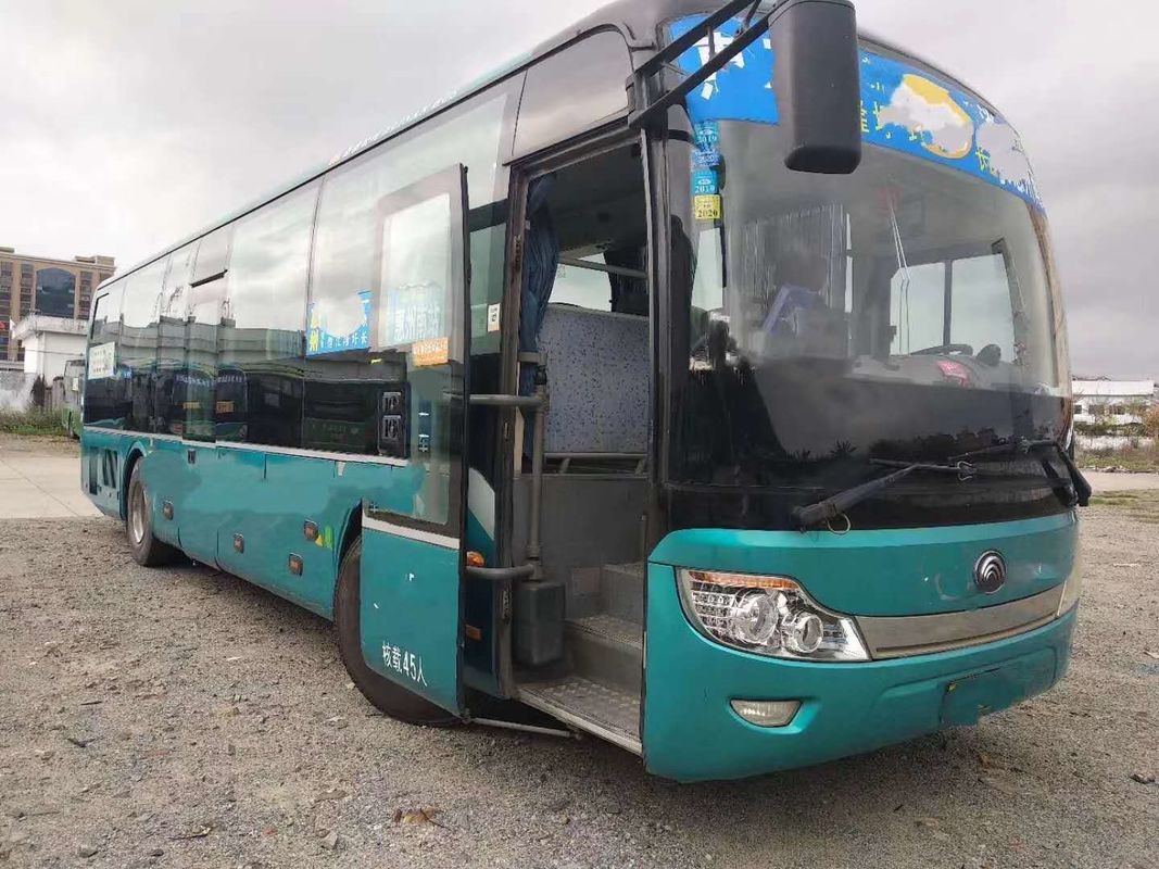 ZK6116HF 228kw 51 আসন ব্যবহৃত ইউটং বাস যাত্রীবাহী বাস বিলাসবহুল আসন কম কিলোমিটার নগ্ন প্যাকিং LHD