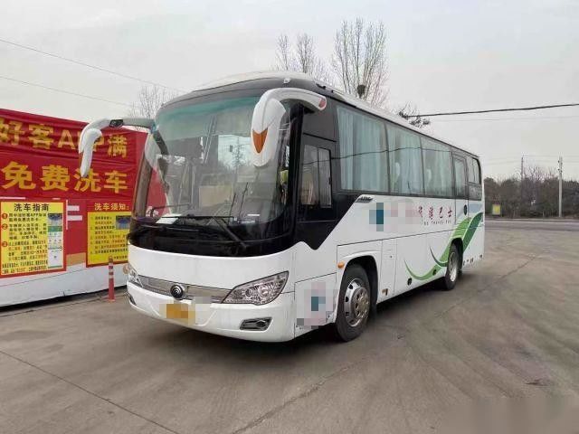 বাম স্টিয়ারিং একক দরজা এয়ারব্যাগ চ্যাসিস লাক্সারি ভিআইপি আসন ব্যবহৃত যাত্রীবাহী বাস ব্যবহৃত ইউটং বাস ব্র্যান্ড জেড কে 6908 38 আসন