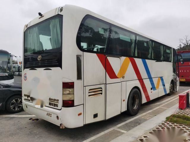 তরুণ JNP6108 39 আসন WP 199kw রিয়ার ইঞ্জিন বাস ব্যবহৃত যাত্রীবাহী বাস এয়ারব্যাগ চ্যাসিস বাম স্টিয়ারিং লেদার সিট
