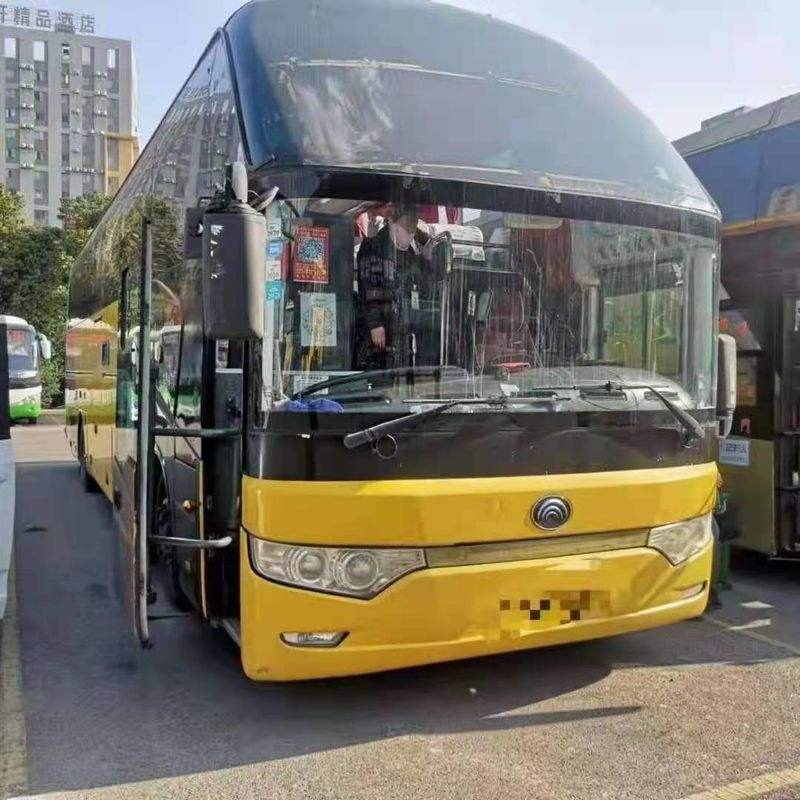 টয়লেট ডাবল দরজা ওয়েইচাই ইঞ্জিন 247kw সহ ইউটং বাস জেড কে 6122 47 ভিআইপি আসনসমূহ