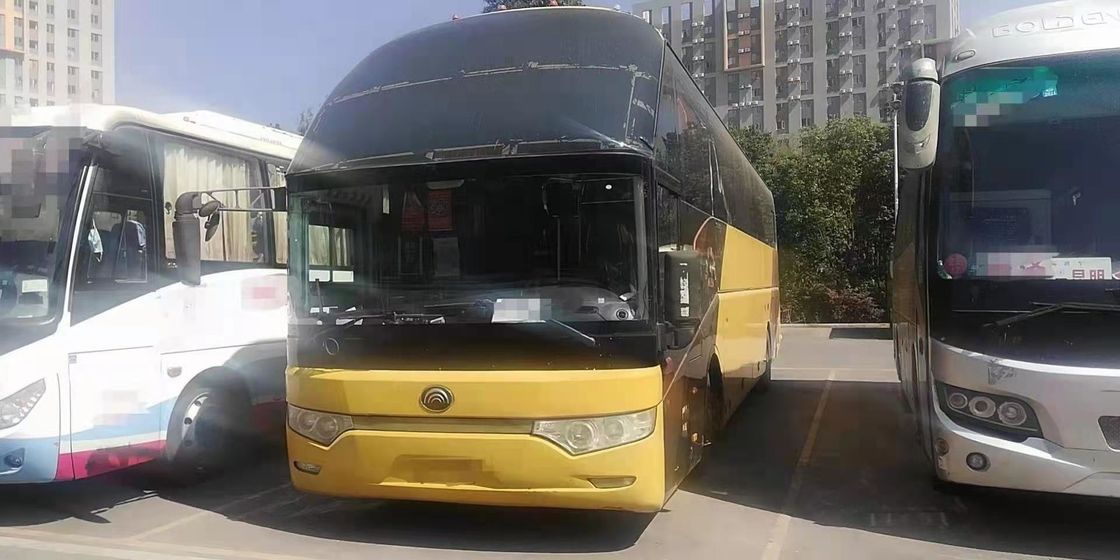 টয়লেট ডাবল দরজা ওয়েইচাই ইঞ্জিন 247kw সহ ইউটং বাস জেড কে 6122 47 ভিআইপি আসনসমূহ
