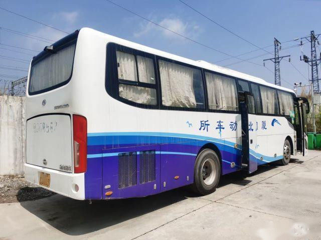 XMQ6119 ব্যবহৃত কিংলং বাসগুলি 56 আসন 2 + 3 লেআউট ব্যবহৃত ট্যুর বাস রিয়ার ইঞ্জিন ডাবল দরজা বাম হাত ড্রাইভ এয়ারব্যাগ চ্যাসিস