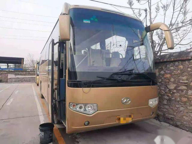 হাইগার ব্র্যান্ড ব্যবহৃত কোচ বাস KLQ6109 46 আসন নিম্ন কিলোমিটার বাম স্টিয়ারিং সিঙ্গেল ডোর