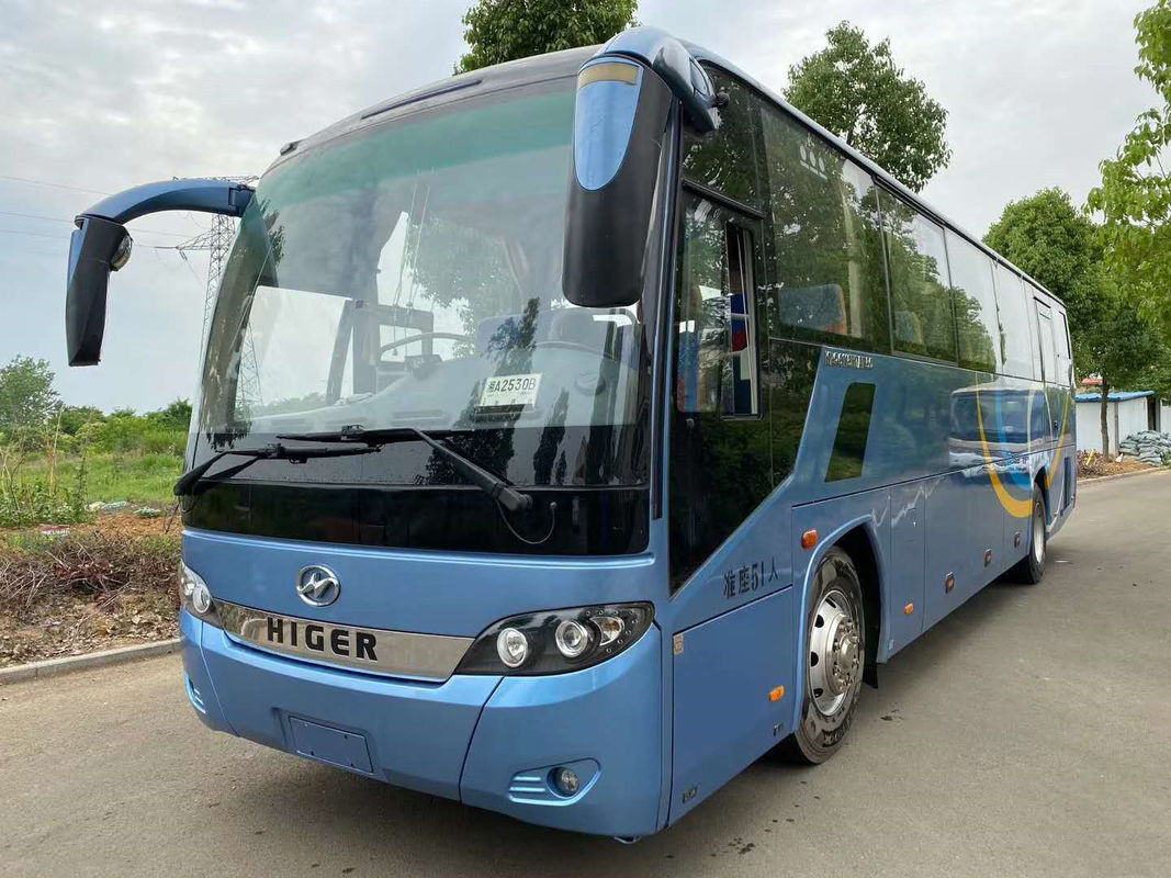 বর্তমান নতুন আগমন ব্যবহৃত হাইগার KLQ6115 কোচ বাস 51 সিট ডিজেল ইঞ্জিন ব্যবহৃত বাস হাফ ইউচাই ভাল রান করুন