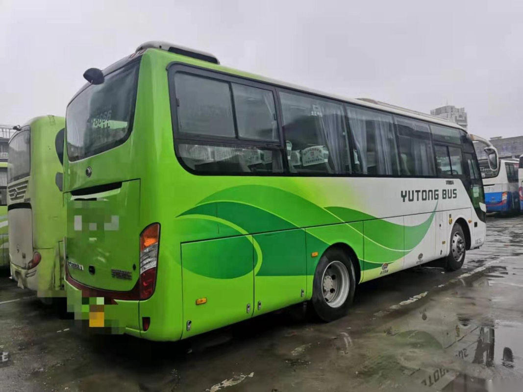 ব্যবহৃত ইউটং বাস Zk6858 35 আসন ইস্পাত চ্যাসিস একক দরজা ব্যবহৃত যাত্রীবাহী বাস