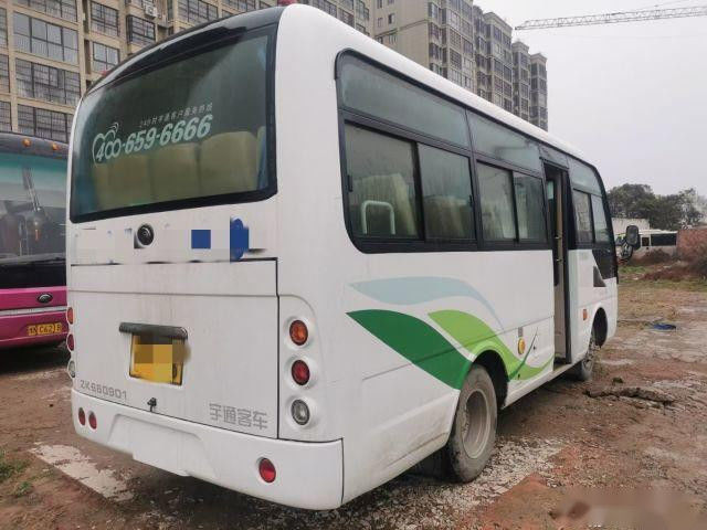 ব্যবহৃত ইউটং বাস Zk6609d1 19 আসন ইউচাই ইঞ্জিন 85Kw মিনি বাস একক ডোর নিম্ন কিলোমিটার ব্যবহৃত