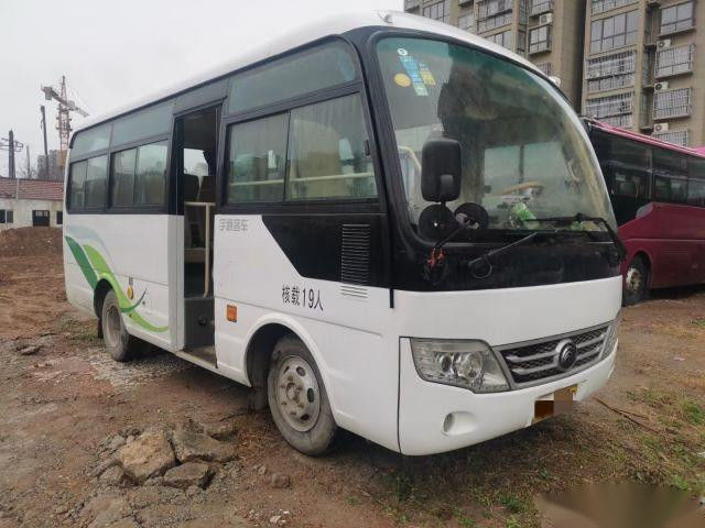 ব্যবহৃত ইউটং বাস Zk6609d1 19 আসন ইউচাই ইঞ্জিন 85Kw মিনি বাস একক ডোর নিম্ন কিলোমিটার ব্যবহৃত