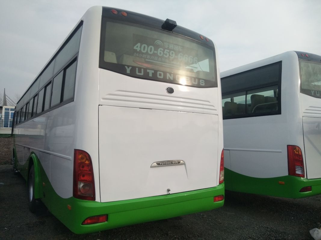 ব্যবহৃত ইউটং বাস স্টিল চ্যাসিস ফ্রন্ট ইঞ্জিন বাস 53 আসন কঙ্গোর জন্য ব্যবহৃত ট্যুর বাস কোচ বাস