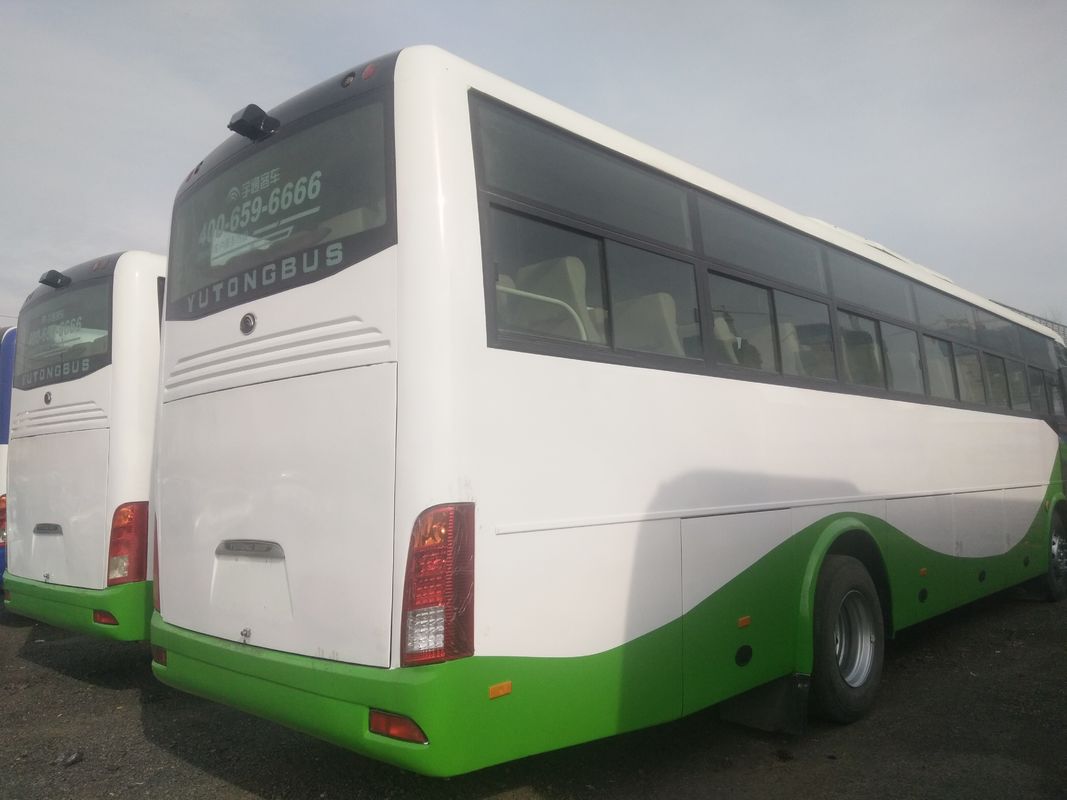 ব্যবহৃত ইউটং বাস স্টিল চ্যাসিস ফ্রন্ট ইঞ্জিন বাস 53 আসন কঙ্গোর জন্য ব্যবহৃত ট্যুর বাস কোচ বাস