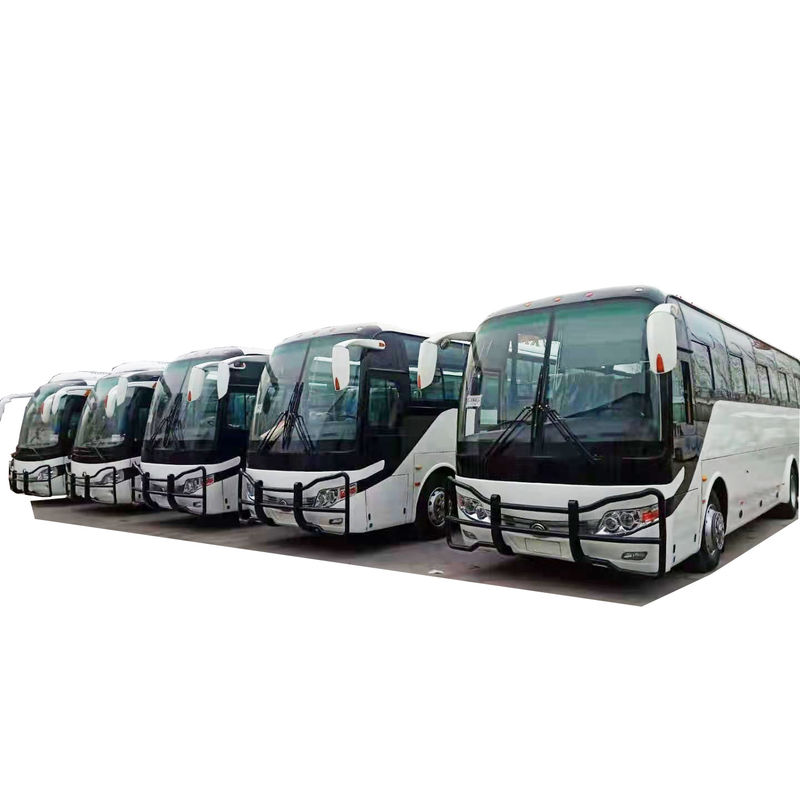 2012 বর্ষ ডিজেল ইউটং বাস 51 সিট Zk6110 সাদা রঙ সঙ্গে বাম্পার