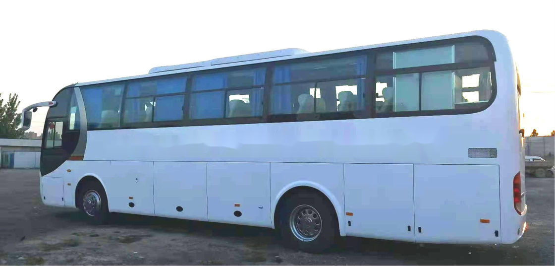 ইউটং বাস জেড কে 6110 51 আসন ব্যবহৃত ট্যুর বাস স্টিল চ্যাসিস বাম স্টিয়ারিং ডাবল দরজা