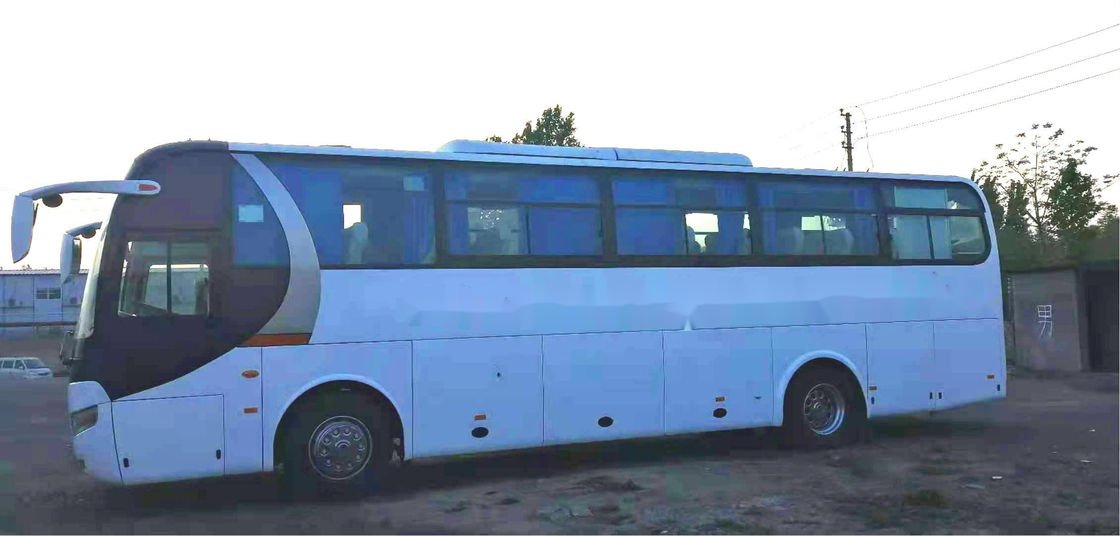 ইউটং বাস জেড কে 6110 51 আসন ব্যবহৃত ট্যুর বাস স্টিল চ্যাসিস বাম স্টিয়ারিং ডাবল দরজা