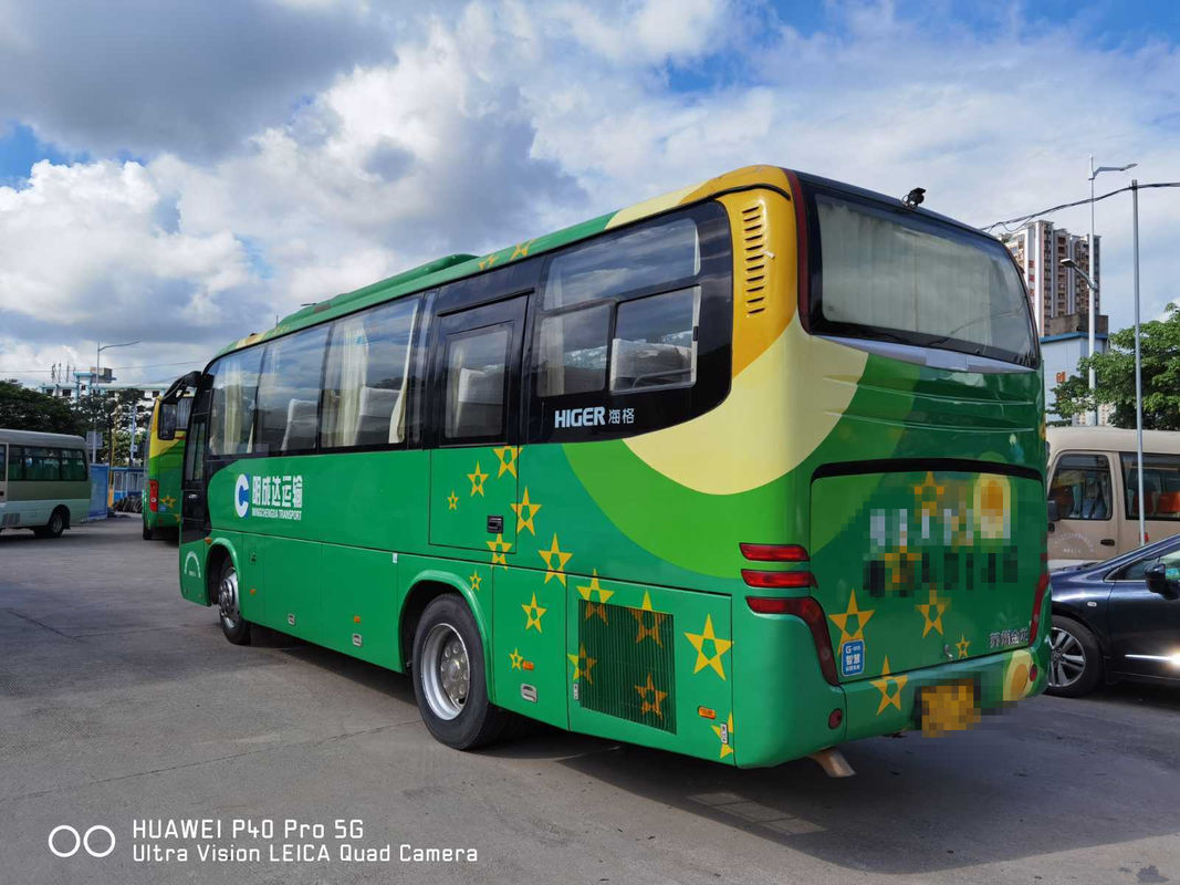 2014 বর্ষের হাইজার কেএলকিউ 6896 কোচ বাস 39 আসন ব্যবহৃত বাস ডিজেল ইঞ্জিন 162kw কোনও দুর্ঘটনা নয় এলএইচডি বাস