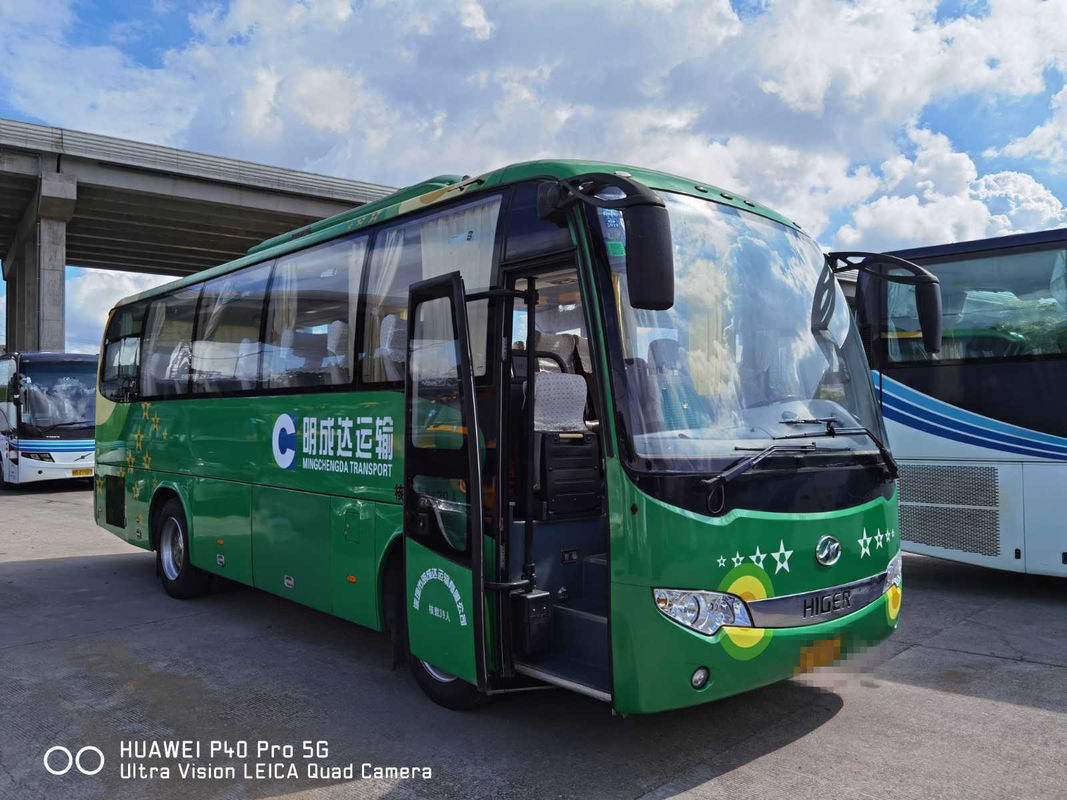 2014 বর্ষের হাইজার কেএলকিউ 6896 কোচ বাস 39 আসন ব্যবহৃত বাস ডিজেল ইঞ্জিন 162kw কোনও দুর্ঘটনা নয় এলএইচডি বাস