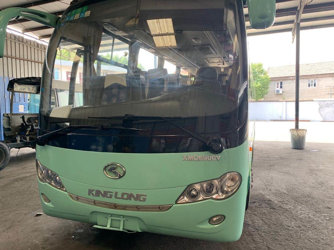 নববর্ষ 2012 বছরের ব্যবহৃত কিং দীর্ঘ XMQ6900 কোচ বাস 39 আসন ব্যবহৃত বাস ডিজেল ইঞ্জিন কোনও দুর্ঘটনা এলএইচডি বাস