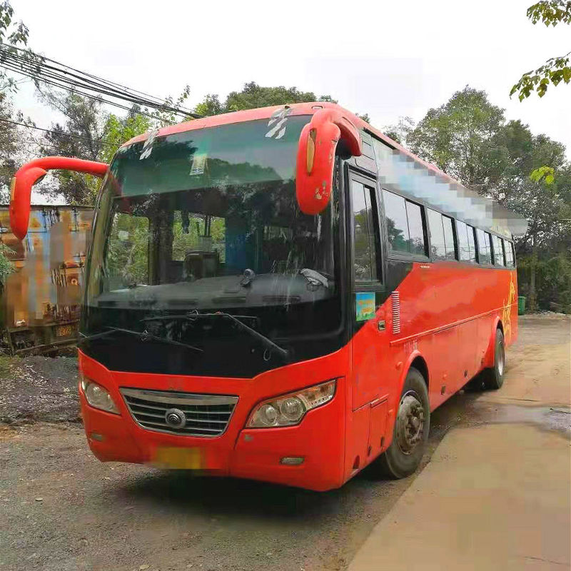 44 আসন ইউটং জেড কে 6102 ডি বাস ব্যবহৃত কোচ বাস 2014 বছরের সম্মুখ ইঞ্জিন স্টিয়ারিং এলএইচডি ডিজেল ইঞ্জিনগুলি
