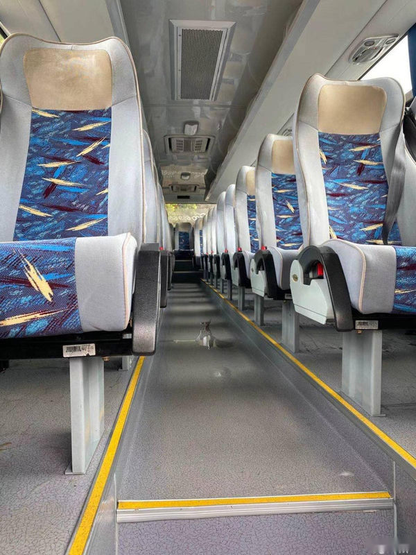 ZK6119 ইউটং বাস রিয়ার ইঞ্জিন ইউরো ভি 51 আসন এয়ারব্যাগ চ্যাসিস ব্যবহৃত ট্যুর বাস