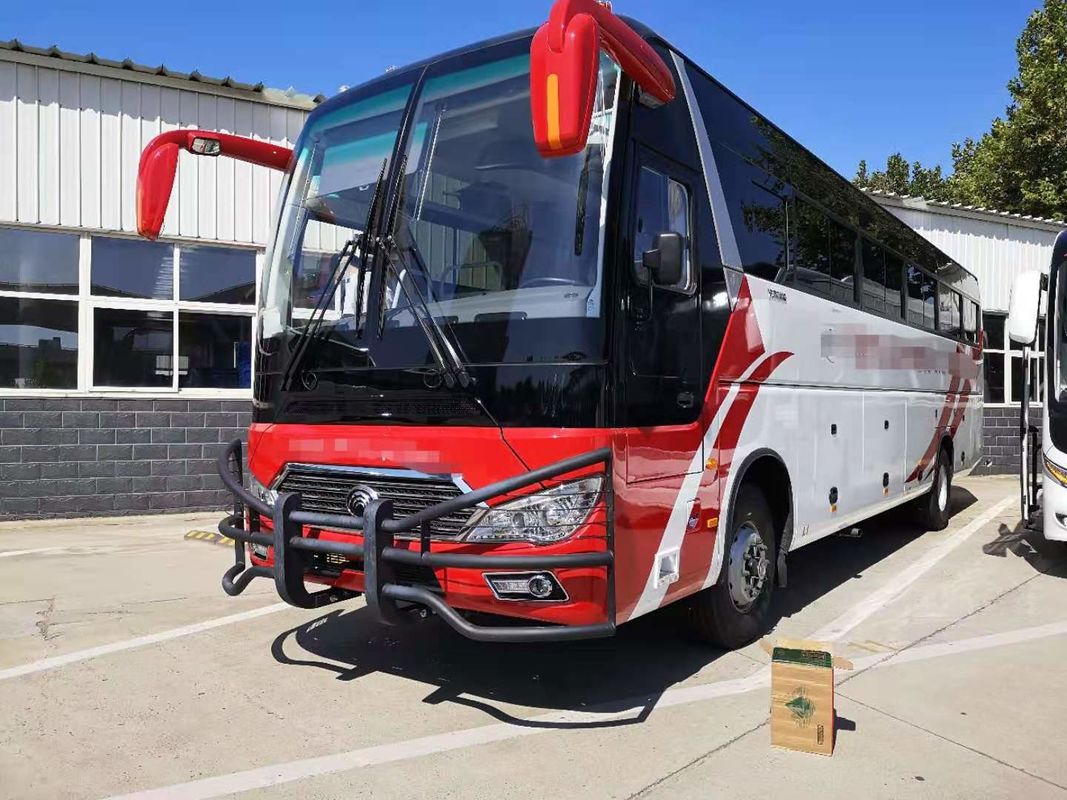 নতুন বাস 53 আসন ইউটং ZK6120D1 নতুন বাস নতুন কোচ বাস স্টিয়ারিং এলএইচডি ডিজেল ইঞ্জিন