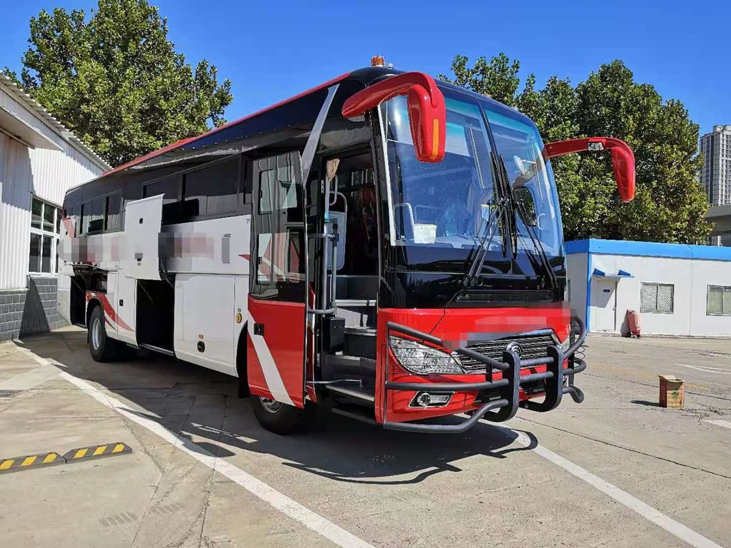 নতুন বাস 53 আসন ইউটং ZK6120D1 নতুন বাস নতুন কোচ বাস স্টিয়ারিং এলএইচডি ডিজেল ইঞ্জিন