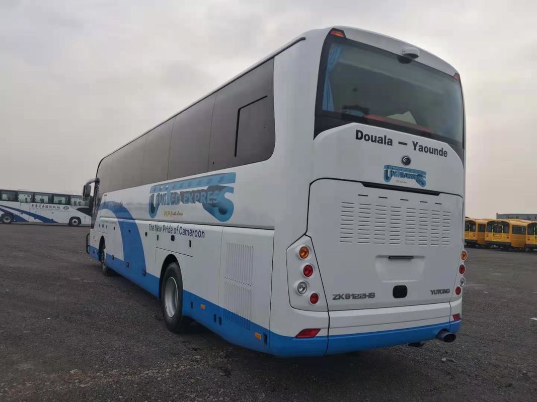 নতুন বাস 55 আসন ইউটং ZK6112H9 নতুন বাস নতুন কোচ বাস স্টিয়ারিং এলএইচডি ডিজেল ইঞ্জিনগুলি রিয়ার ইঞ্জিন