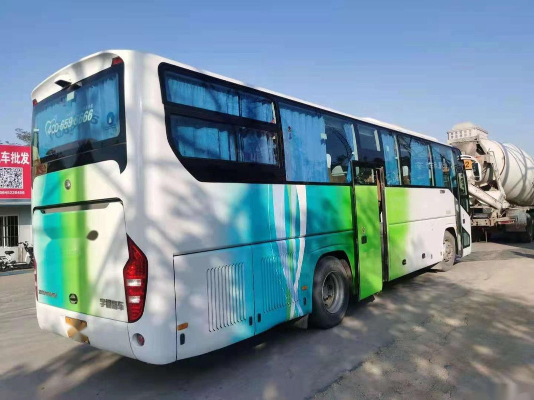 ইউটং বাস জেড কে 6110 বাম স্টিয়ারিং 48 আসন ডাবল দরজা ইউচাই রিয়ার ইঞ্জিন লো কিলোমিটার ব্যবহৃত ট্যুর বাস