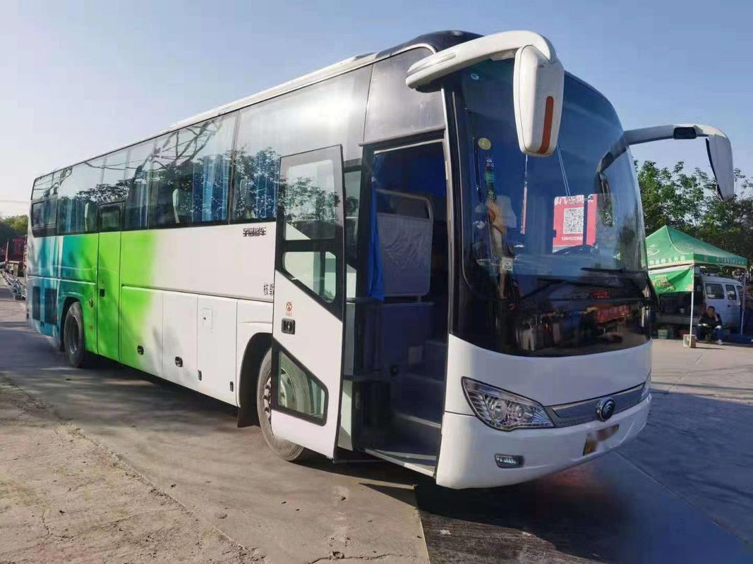 ইউটং বাস জেড কে 6110 বাম স্টিয়ারিং 48 আসন ডাবল দরজা ইউচাই রিয়ার ইঞ্জিন লো কিলোমিটার ব্যবহৃত ট্যুর বাস