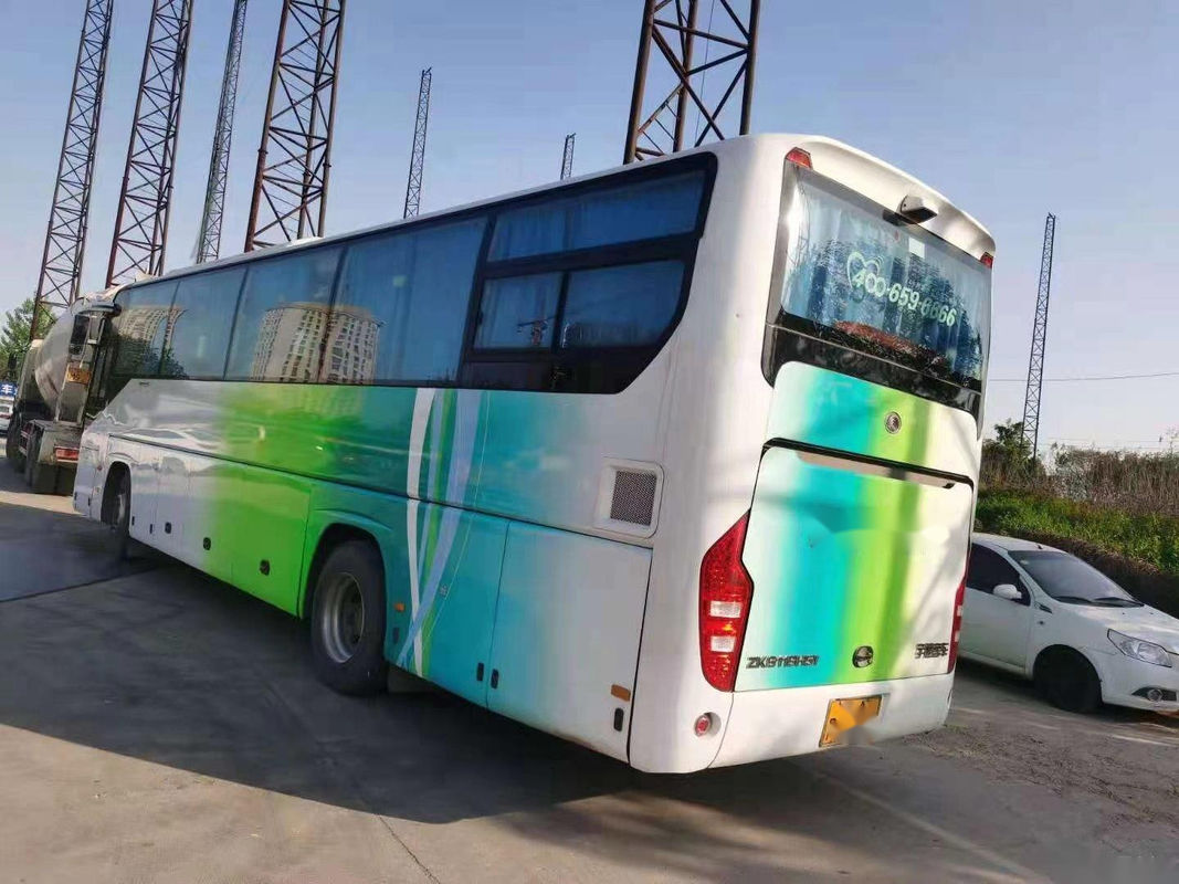 ইউটং বাস জেড কে 6110 বাম স্টিয়ারিং 48 আসন ডাবল দরজা ইউচাই রিয়ার ইঞ্জিন লো কিলোমিটার ব্যবহৃত ট্যুর বাস