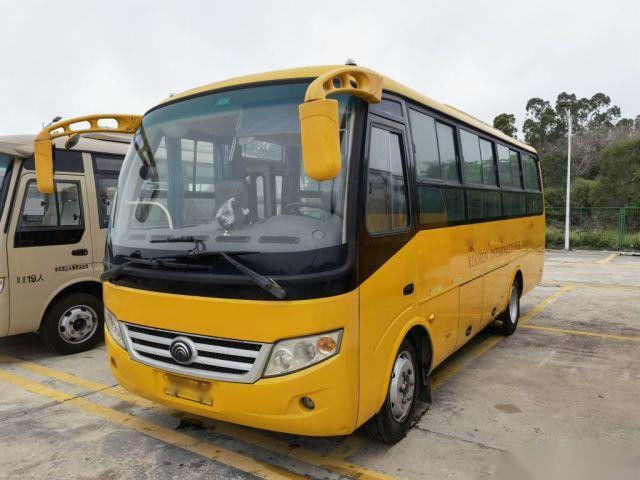 ইউটং বাস 29 সিট ট্যুর বাস স্টিল চ্যাসিস ফ্রন্ট ইঞ্জিন ইউরো III বাম স্টিয়ারিং