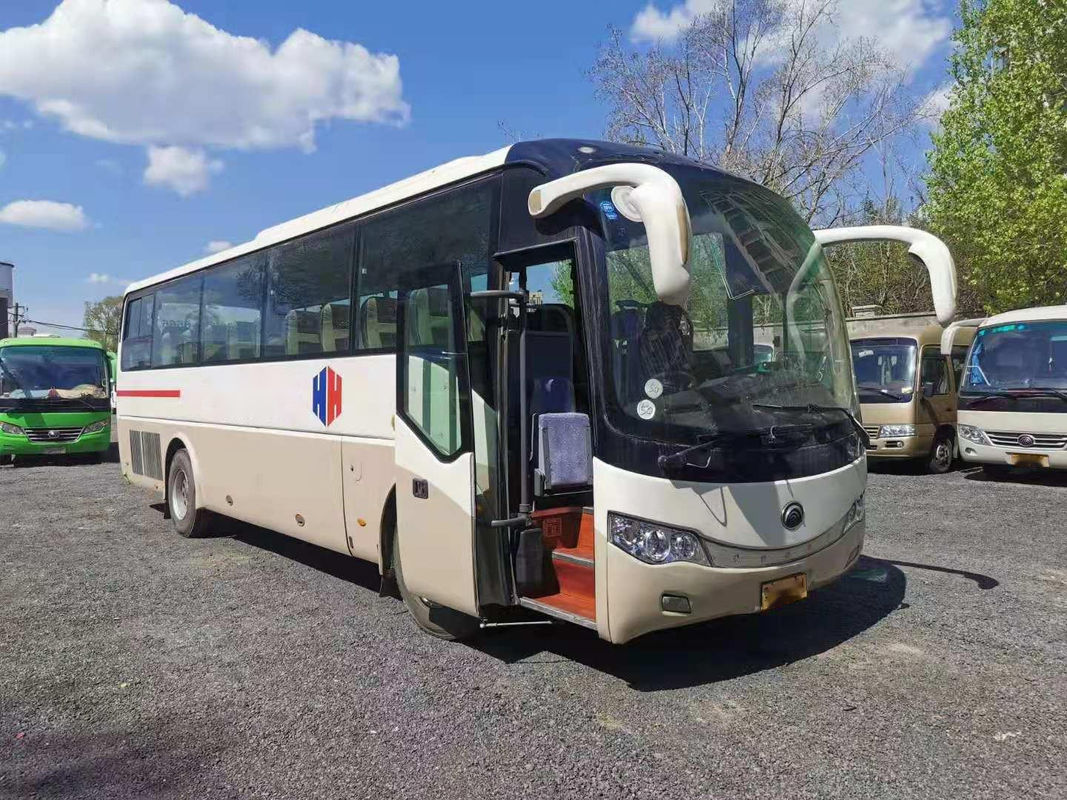 ব্যবহৃত ট্যুর বাস ইউটং জেড কে 6999 45 আসন রিয়ার ইঞ্জিন 177kw যাত্রীবাহী বাস এলএইচডি এয়ারব্যাগ চ্যাসিস