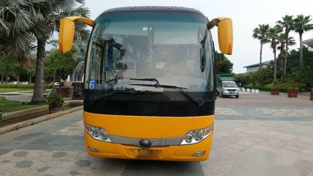 ইউটং বাস জেডকে 6107 49 আসন বাম স্টিয়ারিং এয়ারব্যাগ চ্যাসিস ইউচাই রিয়ার ইঞ্জিন লো কিলোমিটার