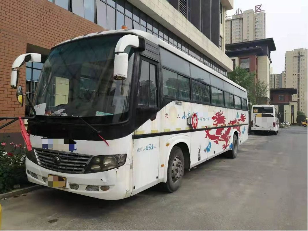 53 আসন ইউটং ZK6116D বাস ব্যবহৃত নতুন স্টক ব্যবহৃত কোচ বাস 2013 বর্ষ ডিজেল ইঞ্জিন