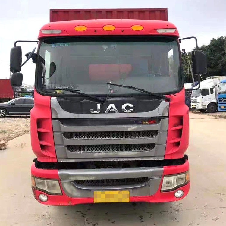 ব্যবহৃত 5 টন 10 টন JAC ব্র্যান্ড সেকেন্ড হ্যান্ড 4x2 LHD কার্গো ভ্যান ট্রাক সেকেন্ড হ্যান্ড 2016 সাল