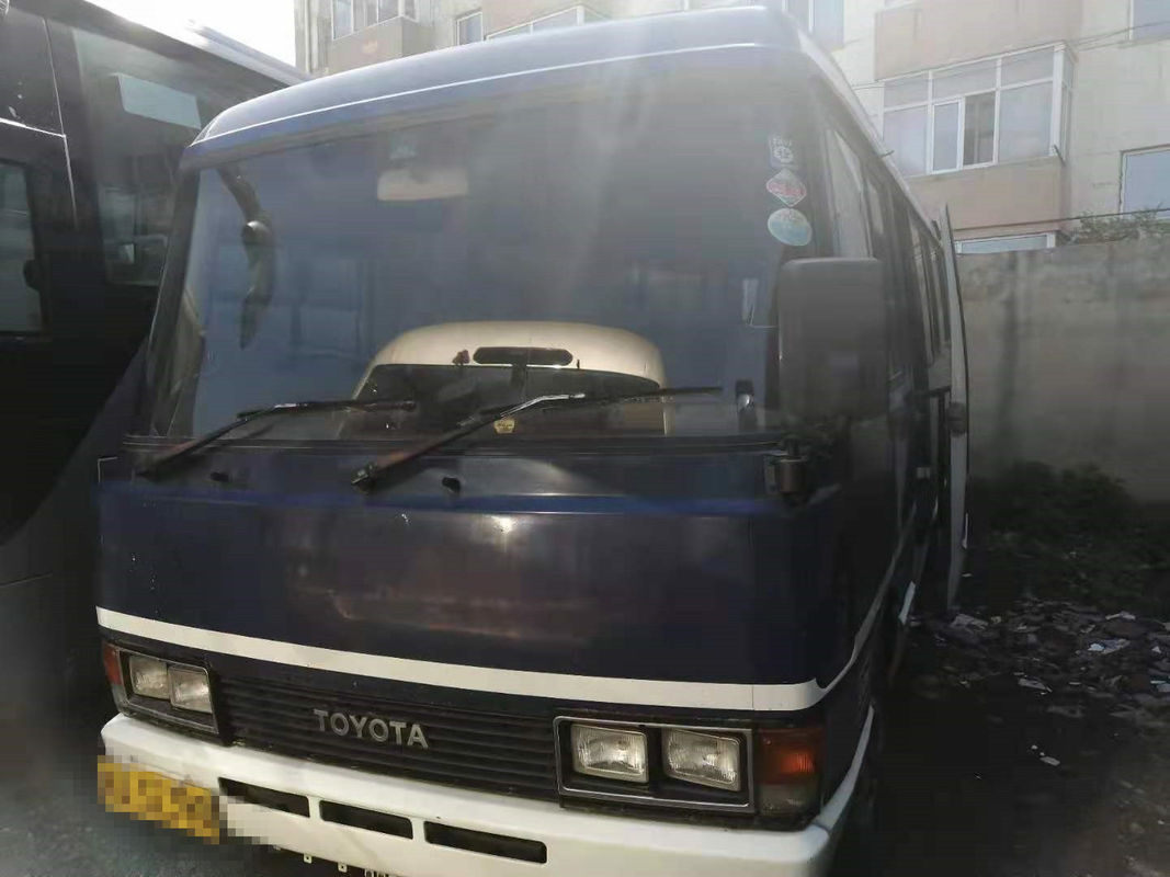 ডান হাত ড্রাইভ ব্যবহৃত কোস্টার বাস টয়োটা ব্র্যান্ড 23/29 সীট কম কিলোমিটার 1 এইচজেড ইঞ্জিন