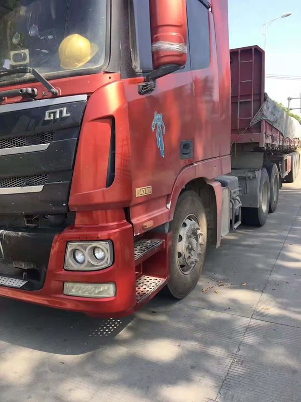 ব্যবহৃত চায়না ফোটন অমানট্র্যাক্টর ট্রাক 430HP ট্রেলার ট্রাক্টর 50 টন 6X4 বছর 2015 সেকেন্ড হ্যান্ড