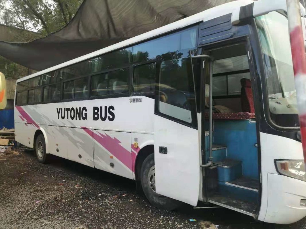 ইউটং বাস জেডকি 6112 ডি 54 সিটস ফ্রন্ট ইঞ্জিন বাস স্টিল চ্যাসিস ওয়াইসি।